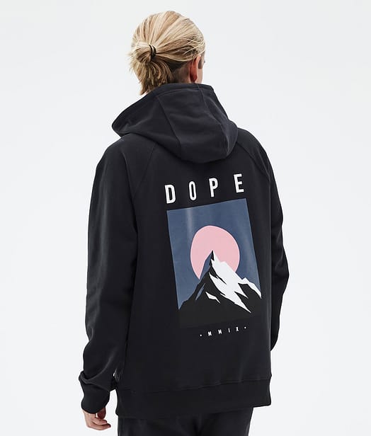 Dope Common Hoodie Men Aphex Black