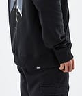 Dope Common Bluzy z Kapturem Mężczyźni Aphex Black