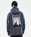 Dope Common Hoodie Men Aphex Metal Blue