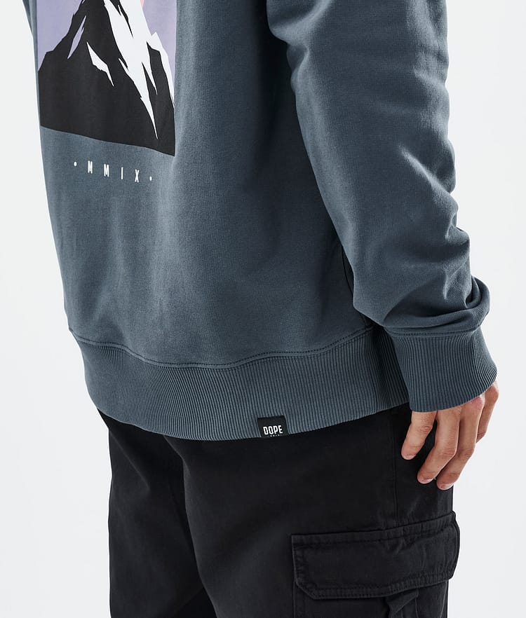 Dope Common Hoodie Men Aphex Metal Blue