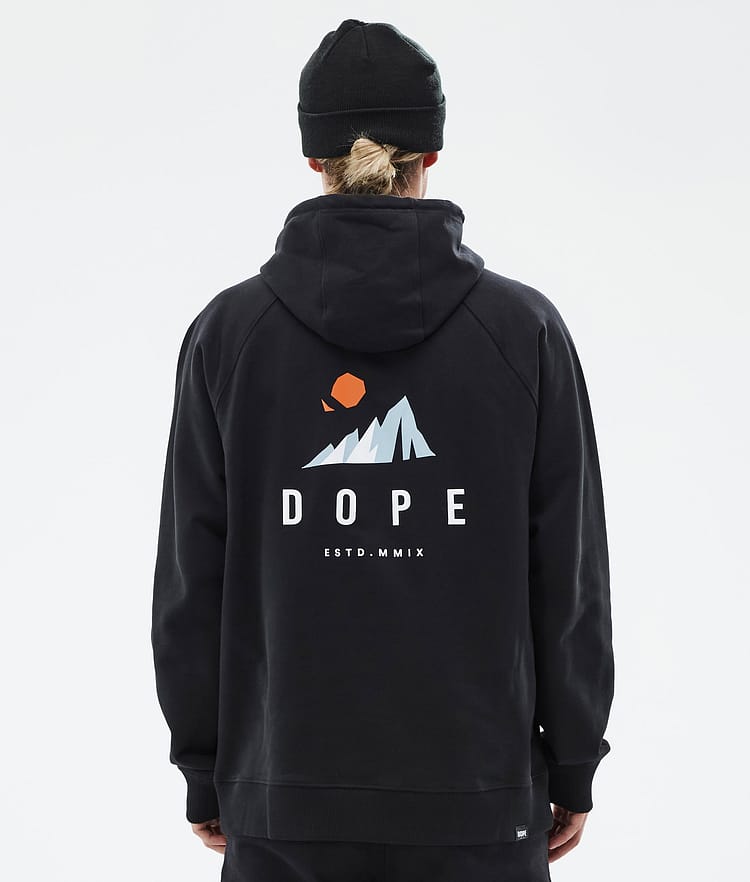 Dope Common Hoodie Men Ice Black