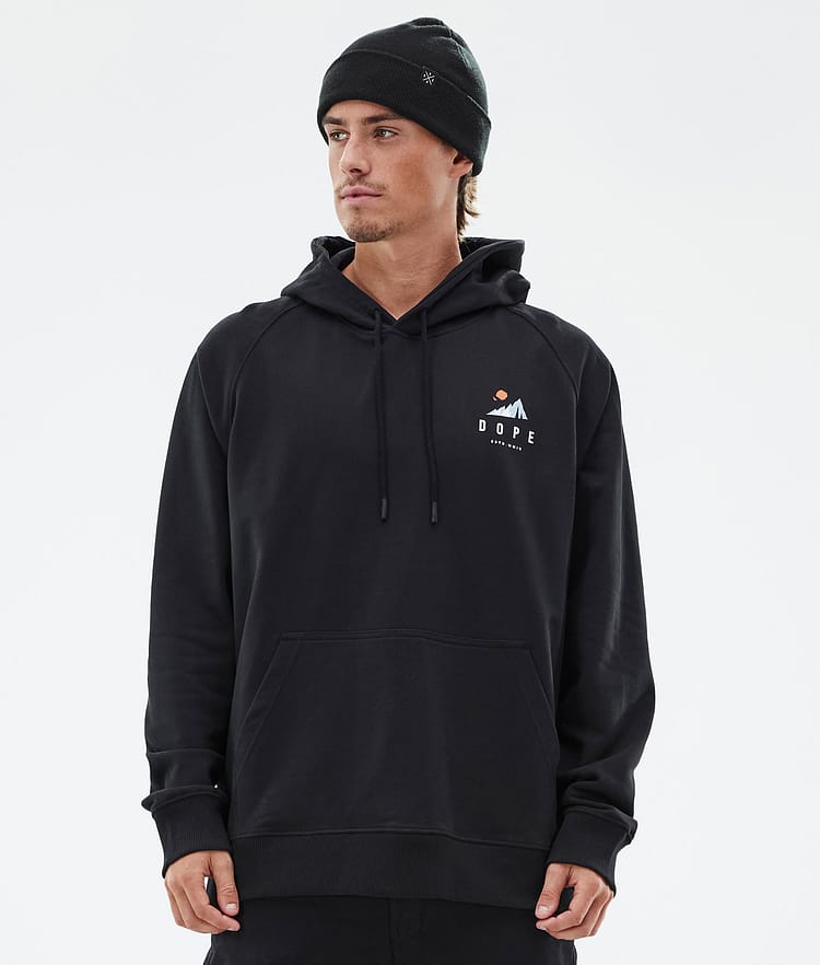 Dope Common Hoodie Herren Ice Black