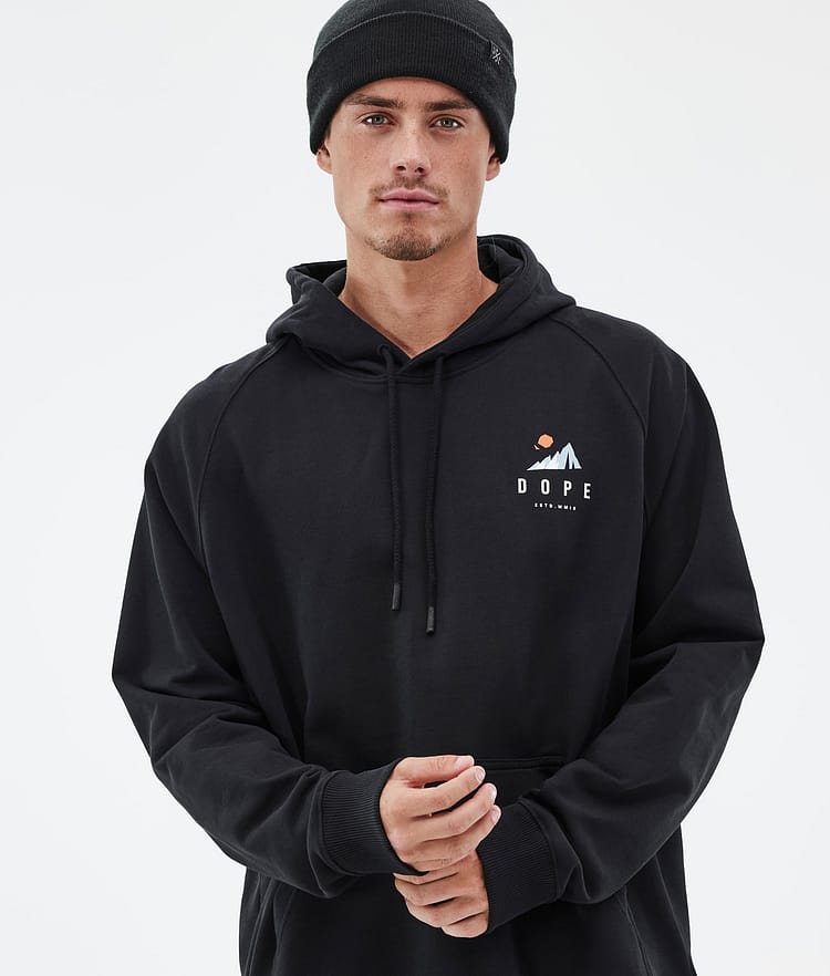 Dope Common Hoodie Men Ice Black