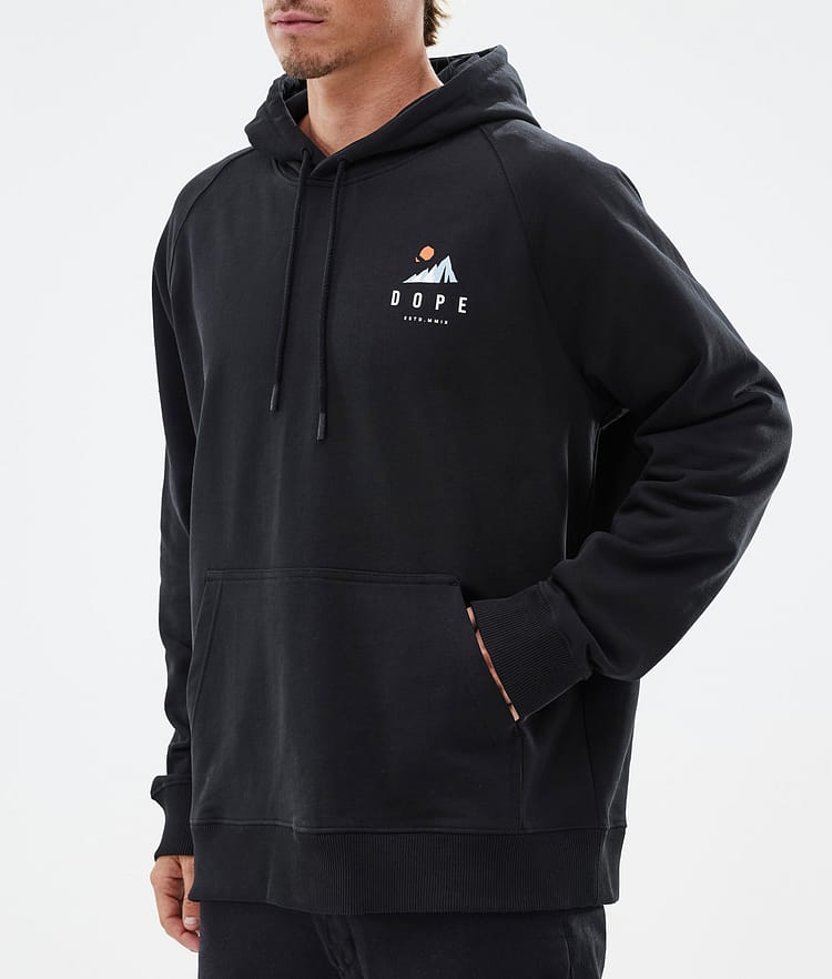 Dope Common Hoodie Heren Ice Black