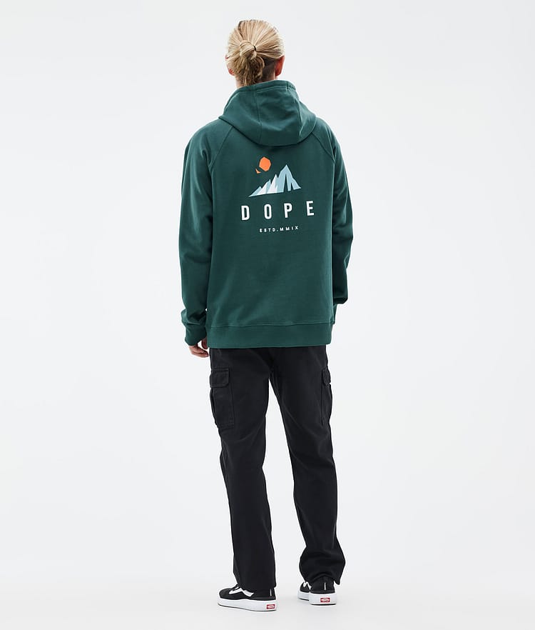 Dope Common Hoodie Heren Ice Bottle Green