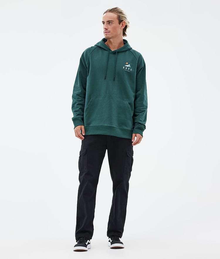 Dope Common Sweat à capuche Homme Ice Bottle Green