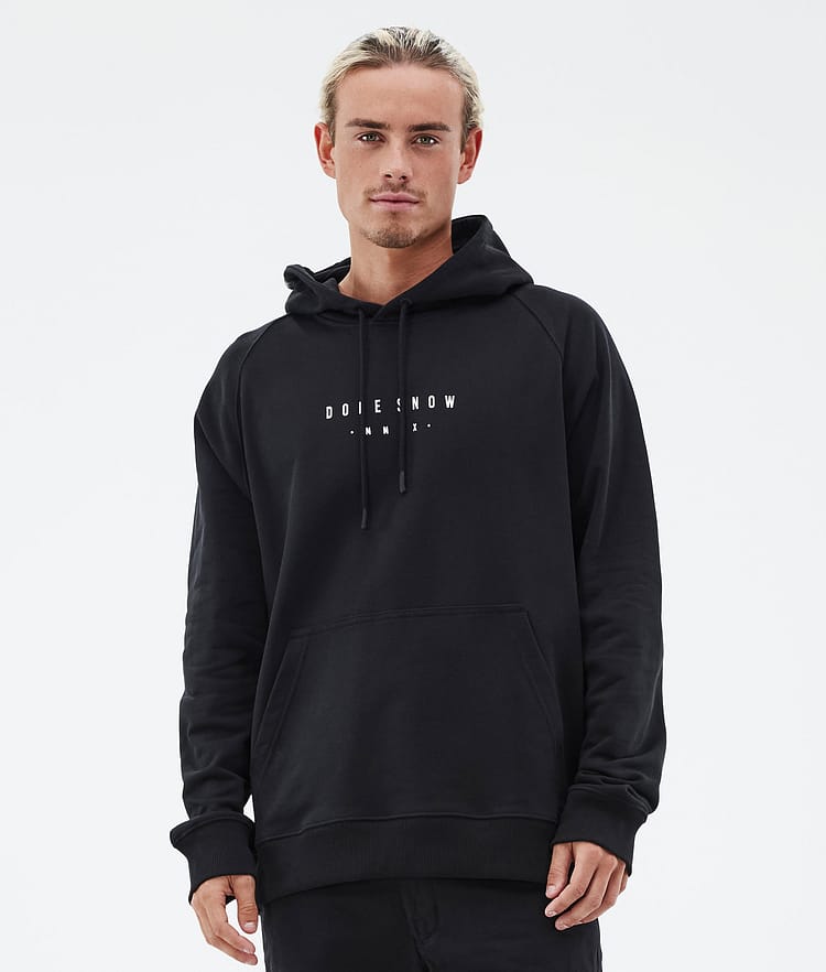 Dope Common Hoodie Men Silhouette Black