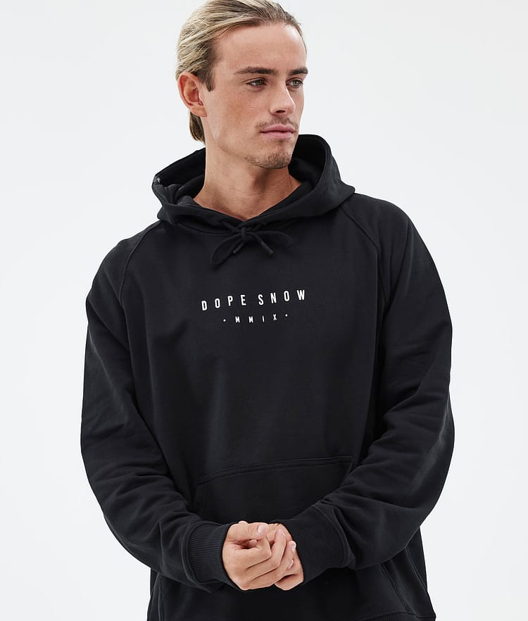 Dope Common Hoodie Men Silhouette Black