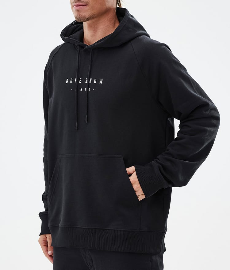 Dope Common Hoodie Men Silhouette Black