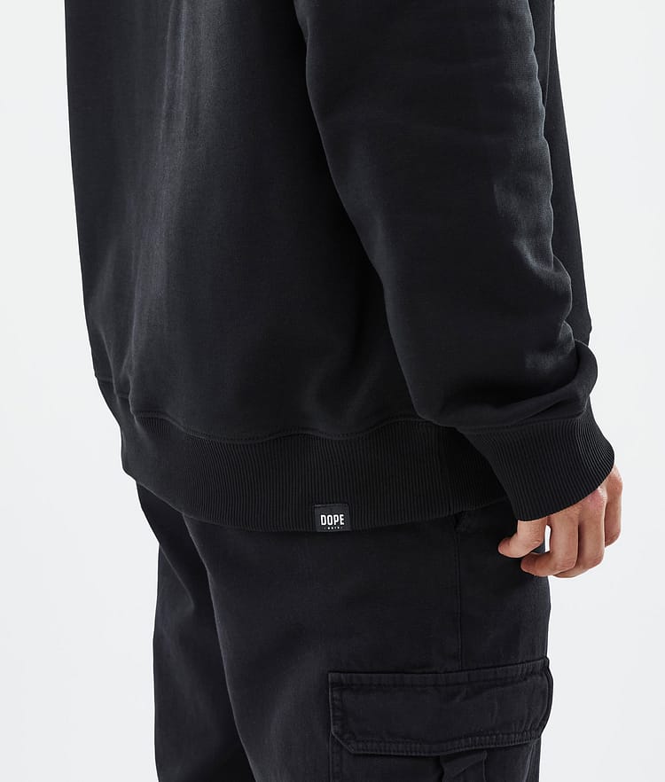 Dope Common Hoodie Men Silhouette Black