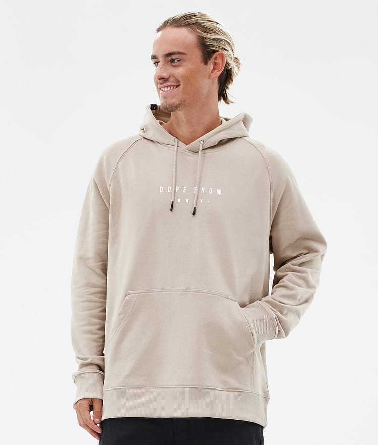 Dope Common Hoodie Men Silhouette Sand