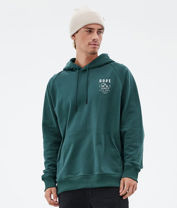 Dope Common Hoodie Heren Summit Bottle Green, Afbeelding 2 van 7