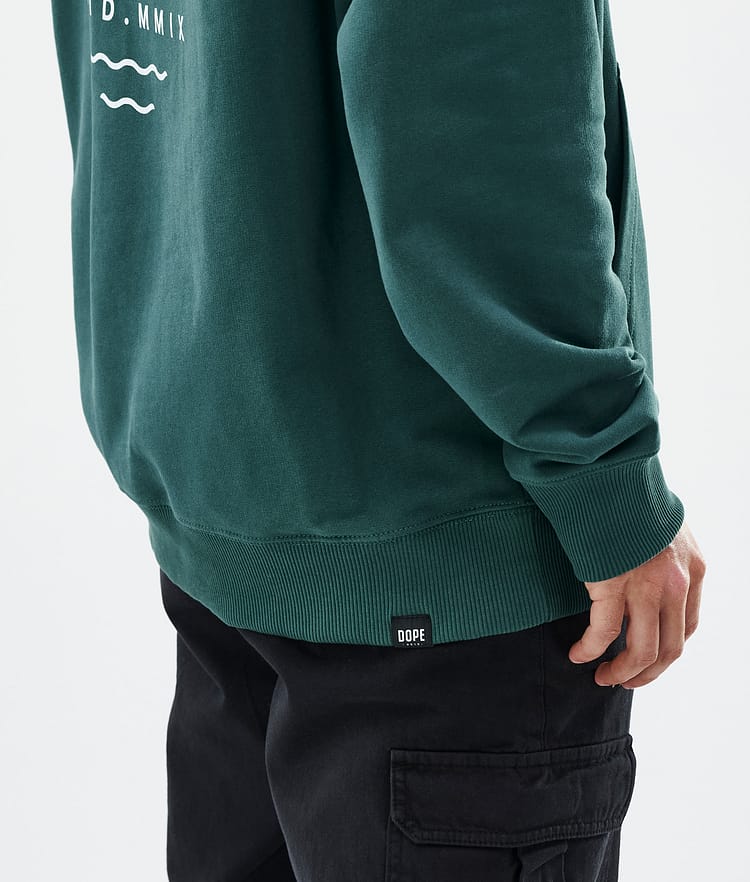 Dope Common Hoodie Herre Summit Bottle Green, Billede 7 af 7