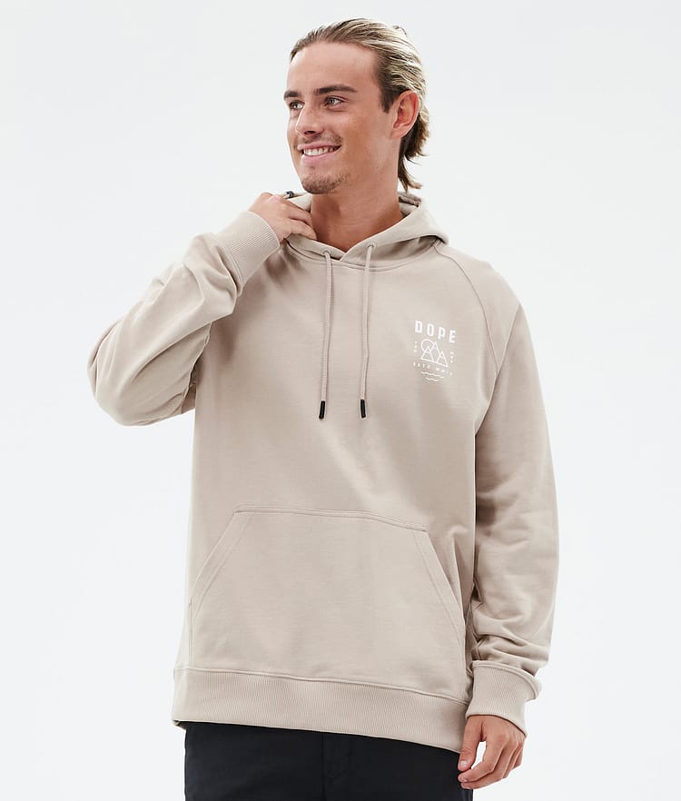 Dope Common Sweat à capuche Homme Summit Sand