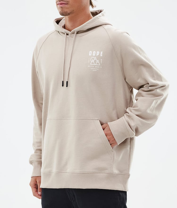 Dope Common Hoodie Herre Summit Sand, Billede 6 af 7