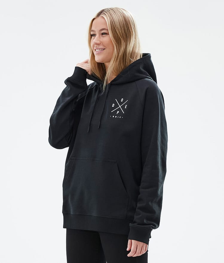 Dope Common W Hoodie Dames 2X-Up Black, Afbeelding 1 van 7