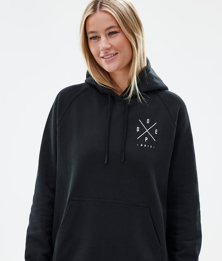 Dope Common W Hoodie Dames 2X-Up Black