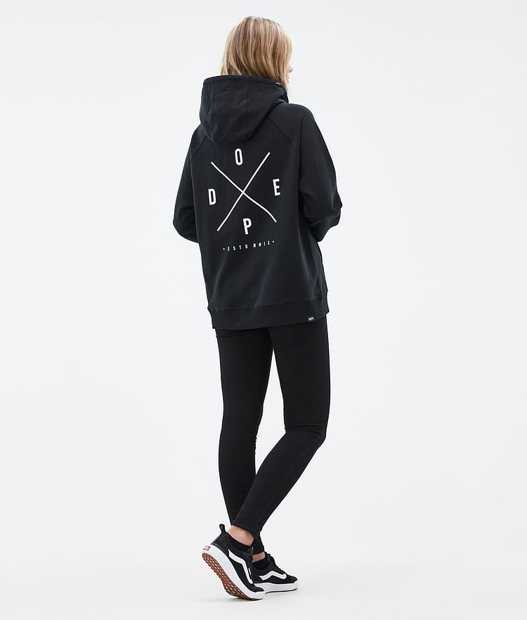 Dope Common W Hoodie Dames 2X-Up Black, Afbeelding 4 van 7