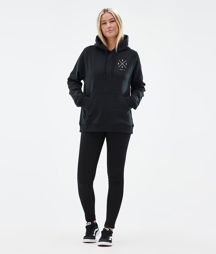 Dope Common W Hoodie Dames 2X-Up Black