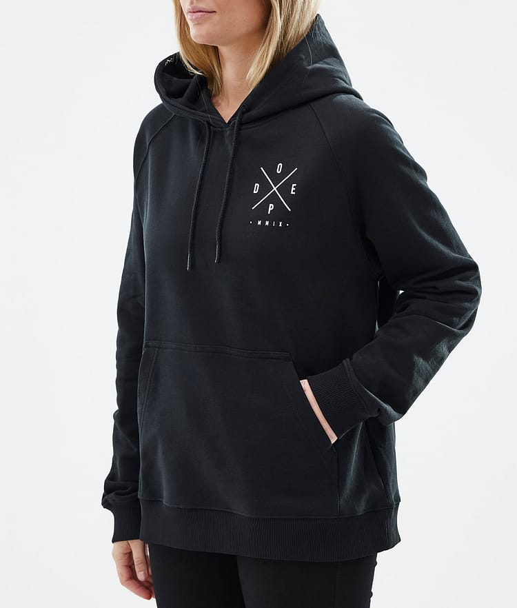 Dope Common W Hoodie Dames 2X-Up Black, Afbeelding 6 van 7