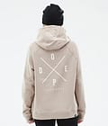 Dope Common W Hoodie Dame 2X-Up Sand