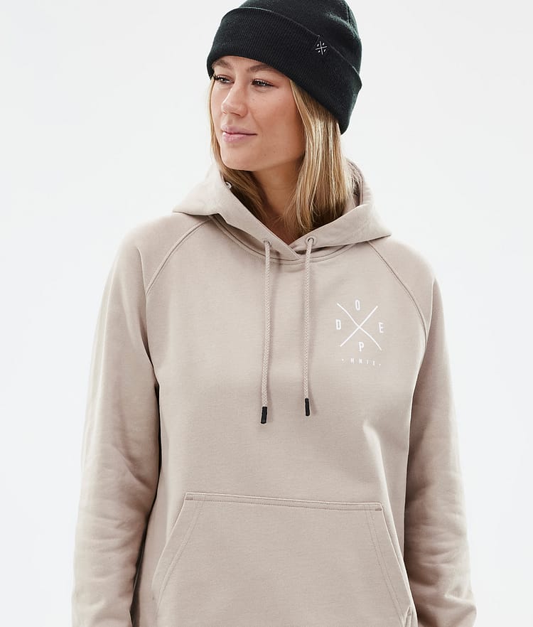 Dope Common W Hoodie Dames 2X-Up Sand, Afbeelding 3 van 7