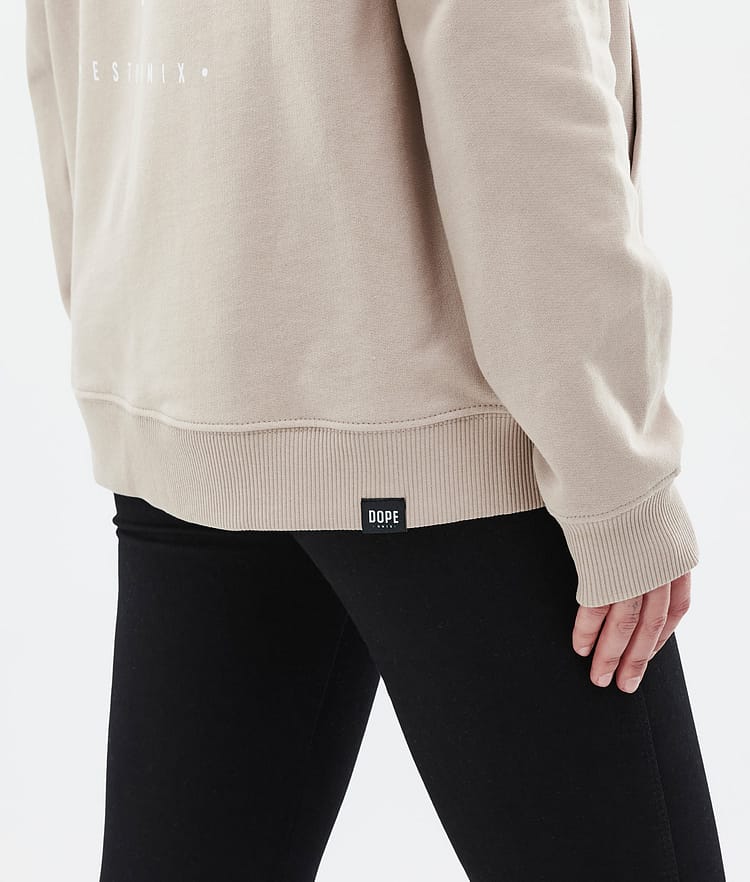 Dope Common W Sweat à capuche Femme 2X-Up Sand