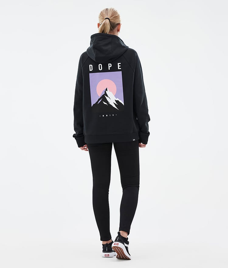 Dope Common W Hoodie Damen Aphex Black