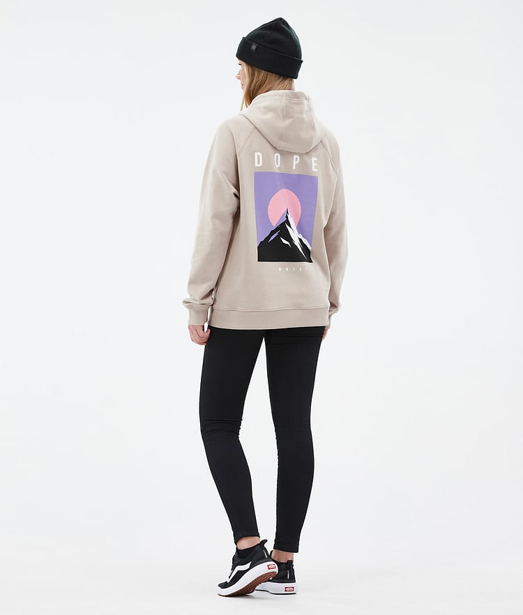 Dope Common W Hoodie Damen Aphex Sand