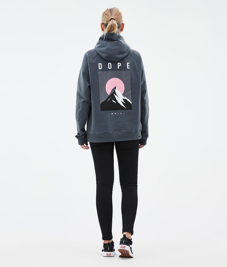 Dope Common W Hoodie Dames Aphex Metal Blue, Afbeelding 4 van 7