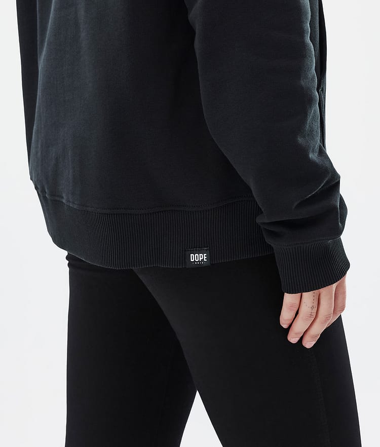 Dope Common W Felpa con Cappuccio Donna Ice Black, Immagine 7 di 7