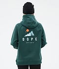 Dope Common W Hoodie Dame Ice Bottle Green