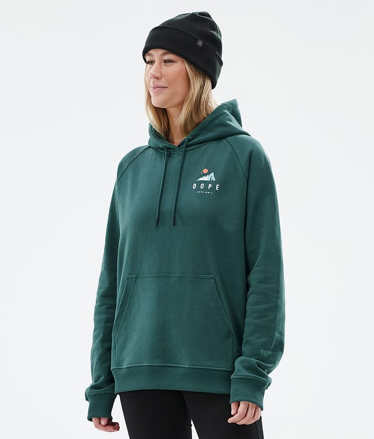 Dope Common W Hoodie Dames Ice Bottle Green, Afbeelding 3 van 7