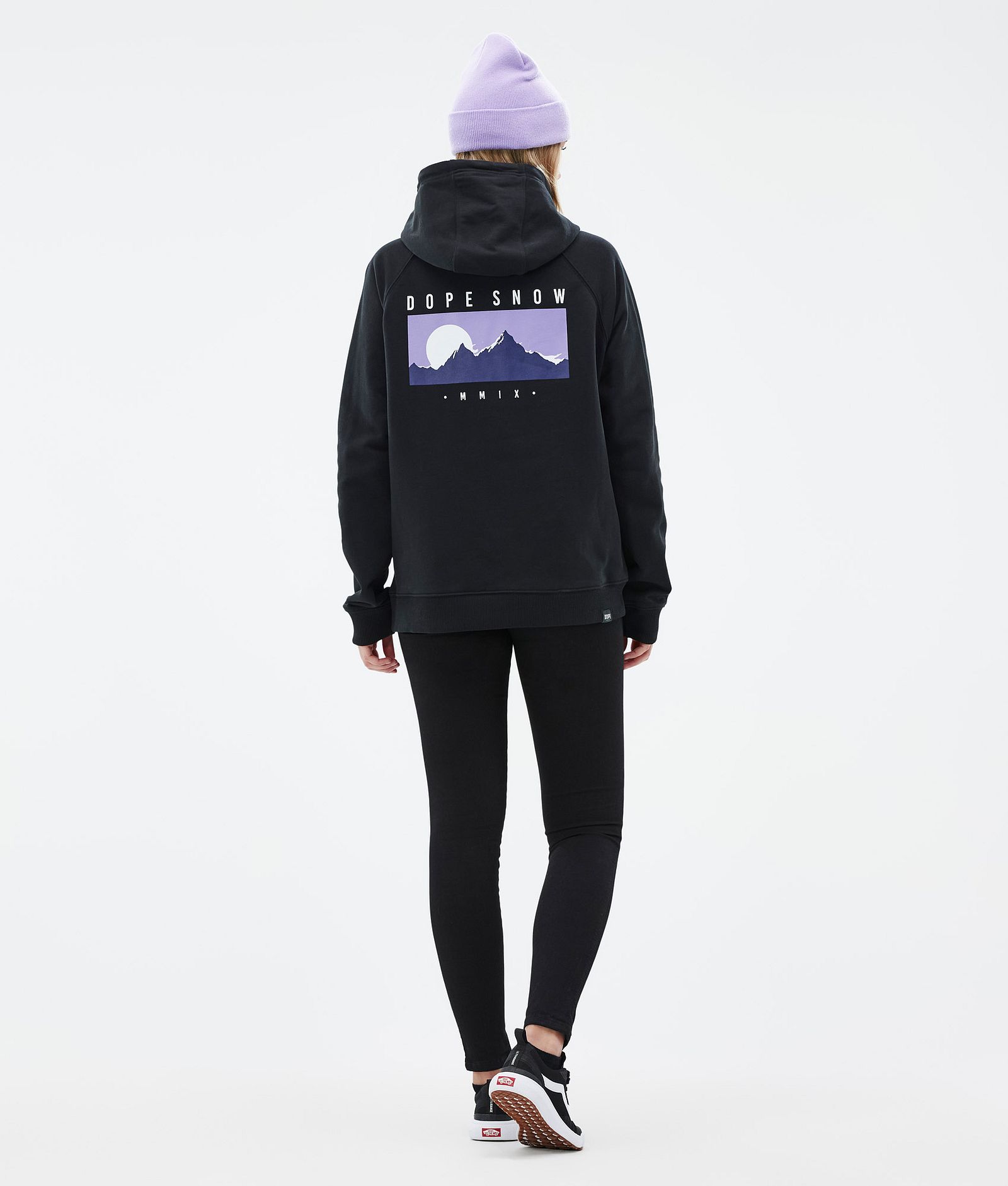 Dope Common W Hoodie Dame Silhouette Black, Billede 4 af 7