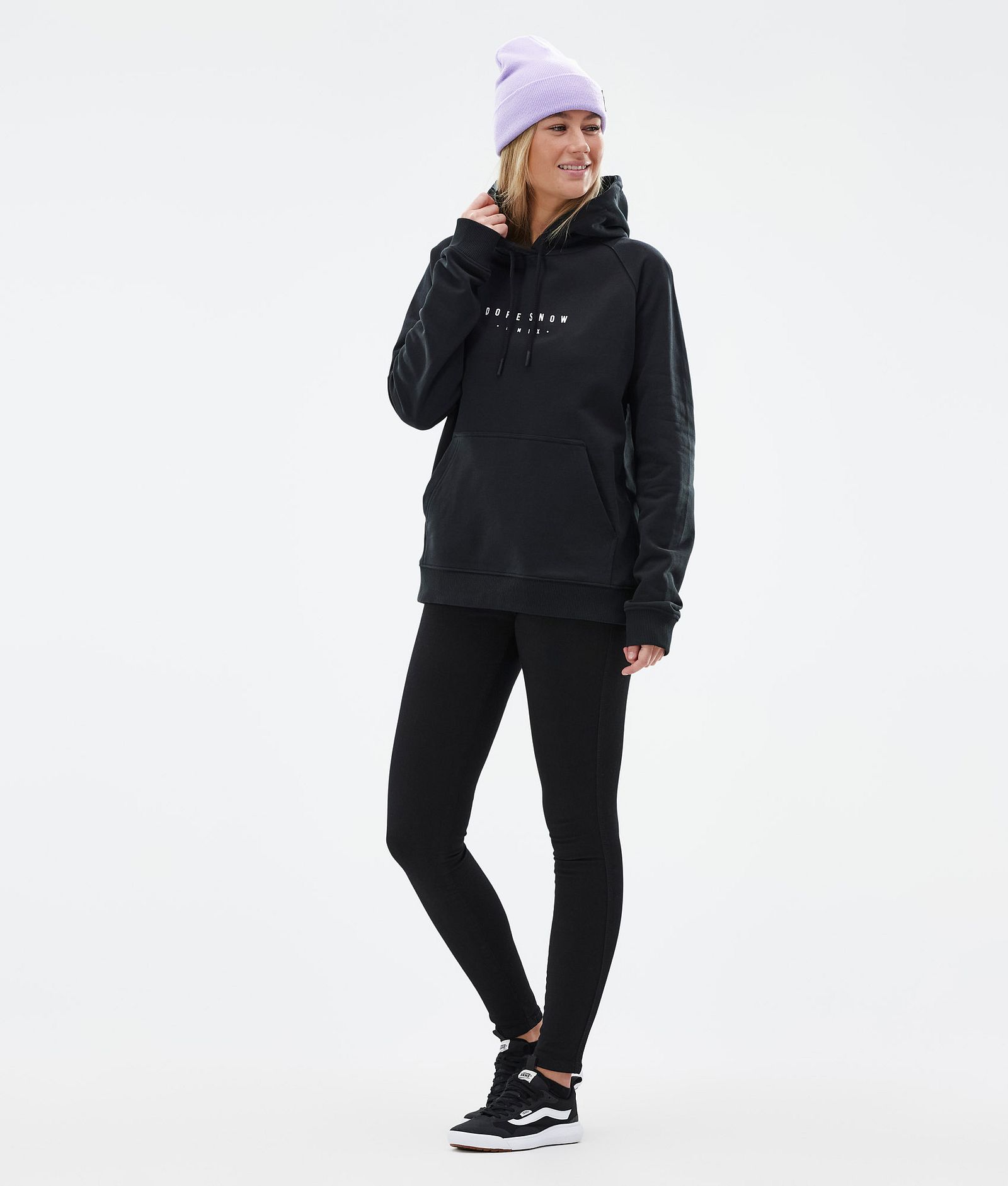 Dope Common W Hoodie Dame Silhouette Black, Billede 5 af 7