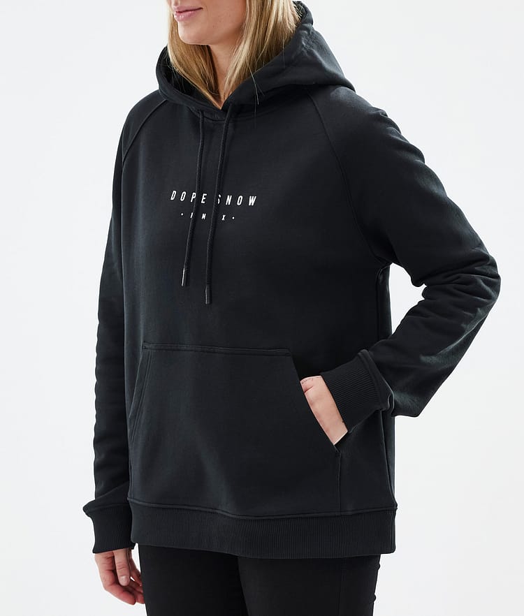 Dope Common W Sweat à capuche Femme Silhouette Black