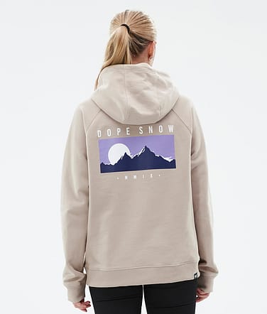 Dope Common W Hoodie Women Silhouette Sand