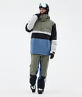 Dope Legacy Track Skijacke Herren Greenish/Light Grey/Black/Blue Steel, Bild 2 von 8