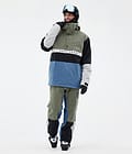 Dope Legacy Track Ski Jacket Men Greenish/Light Grey/Black/Blue Steel, Image 2 of 8