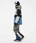 Dope Legacy Track Snowboard Jacket Men Greenish/Light Grey/Black/Blue Steel, Image 3 of 8