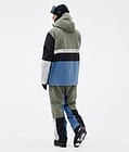 Dope Legacy Track Ski Jacket Men Greenish/Light Grey/Black/Blue Steel, Image 4 of 8