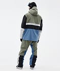 Dope Legacy Track Giacca Snowboard Uomo Greenish/Light Grey/Black/Blue Steel, Immagine 4 di 8