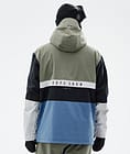 Dope Legacy Track Ski Jacket Men Greenish/Light Grey/Black/Blue Steel, Image 6 of 8