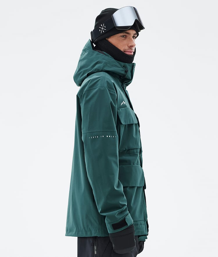 Dope Zenith Ski Jacket Men Bottle Green