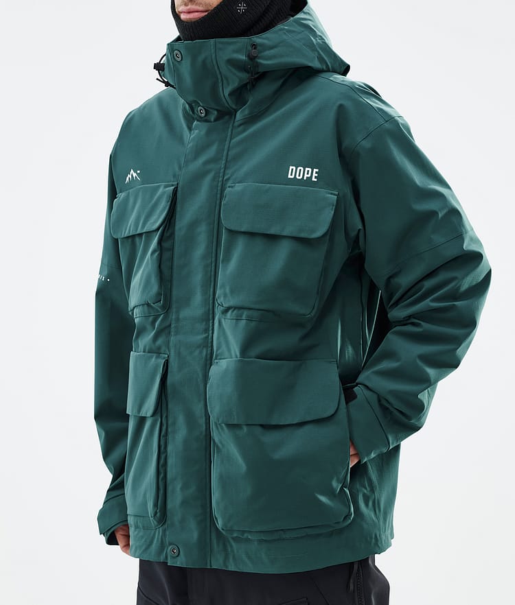 Dope Zenith Snowboard jas Heren Bottle Green, Afbeelding 7 van 10