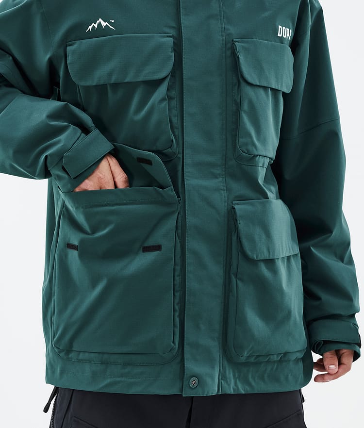 Dope Zenith Kurtka Snowboardowa Mężczyźni Bottle Green