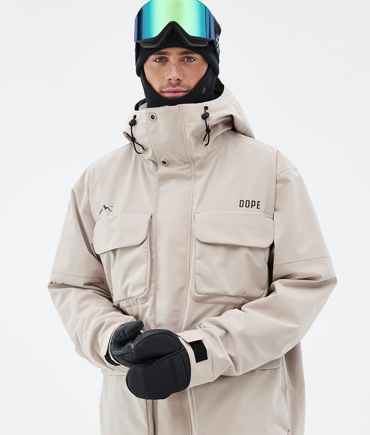 Dope Zenith Snowboard jas Heren Sand, Afbeelding 2 van 11