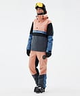 Dope Legacy Track W Veste de Ski Femme Faded Peach/Blue Steel/Black/Metal Blue, Image 2 sur 8