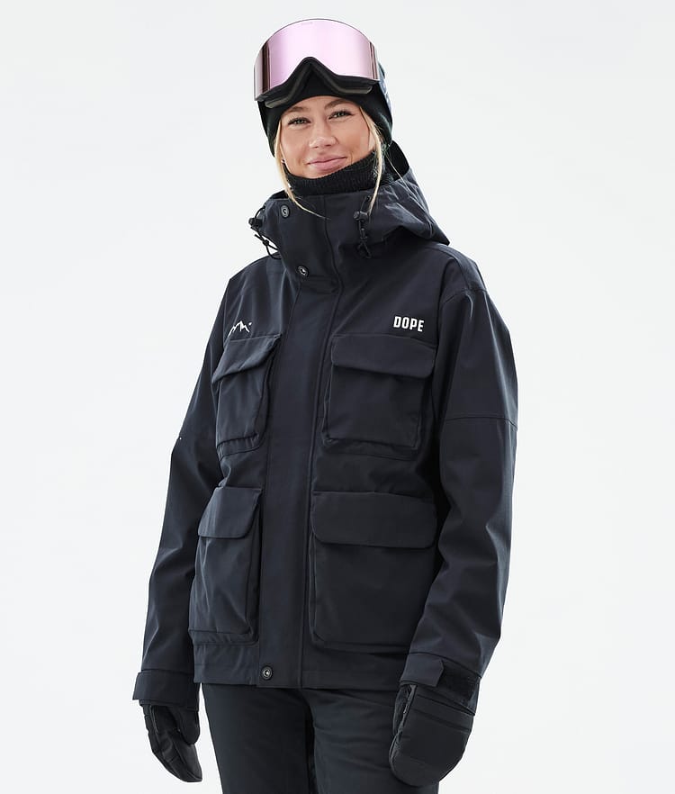 Dope Zenith W Snowboard jas Dames Black, Afbeelding 1 van 10