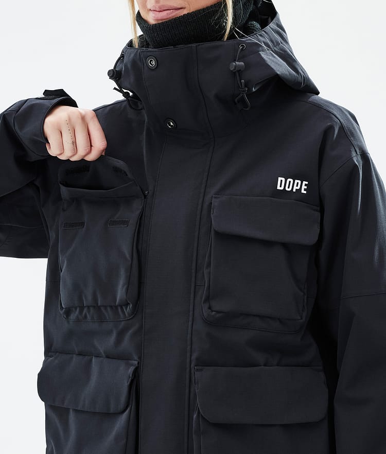 Dope Zenith W Bunda na Snowboard Dámské Black, Obrázek 9 z 10